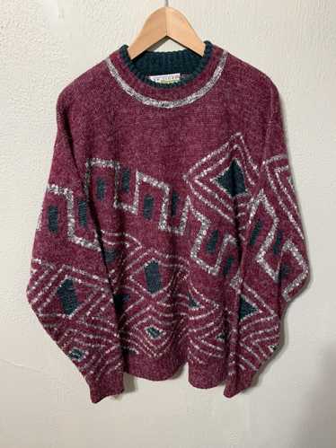 Coloured Cable Knit Sweater × Vintage Vintage Jigs