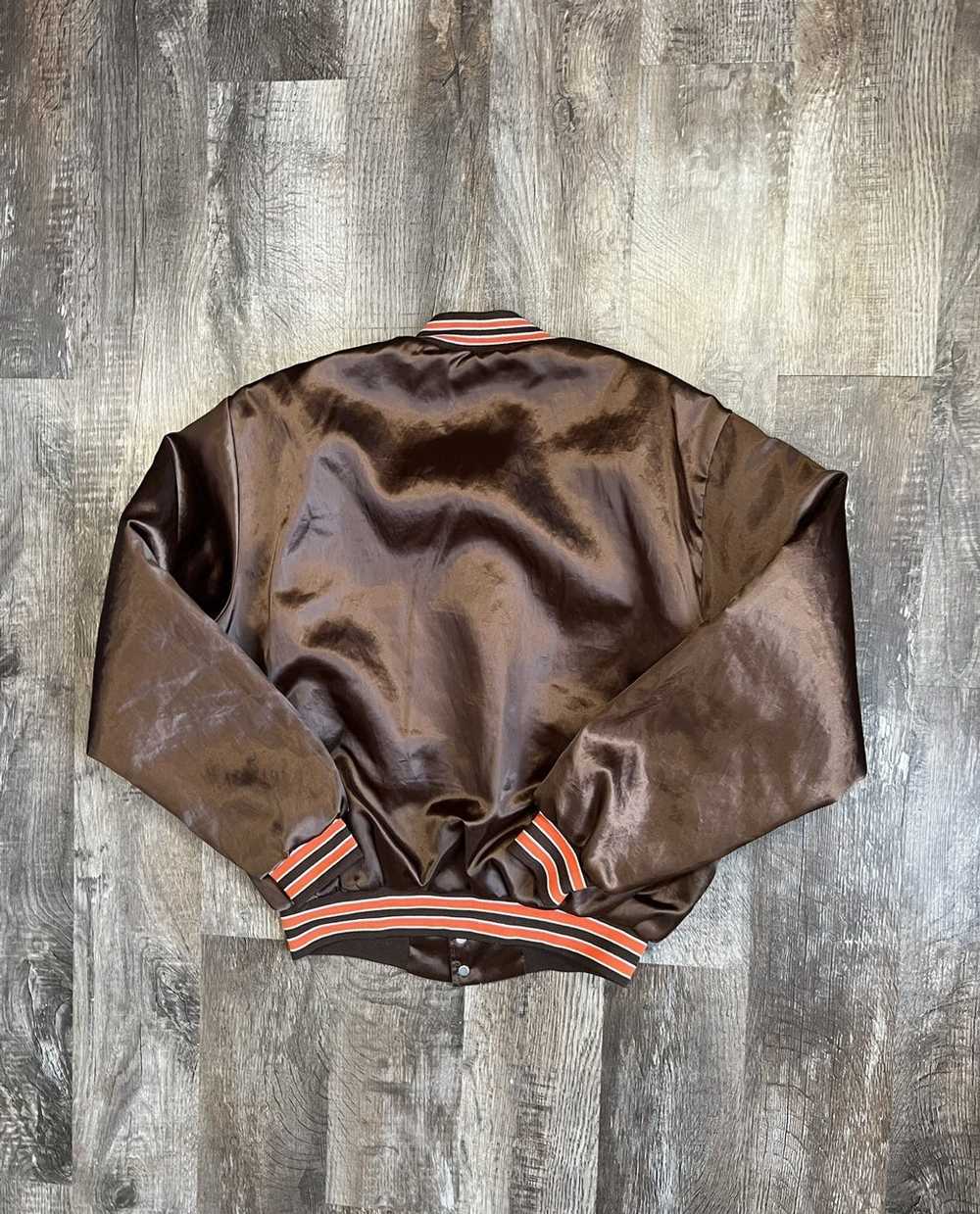 Streetwear × Vintage Vintage Cleveland Browns Jac… - image 3