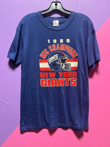 1986 NFC CHAMPIONS NEW YORK GIANTS SINGLE STITCH P