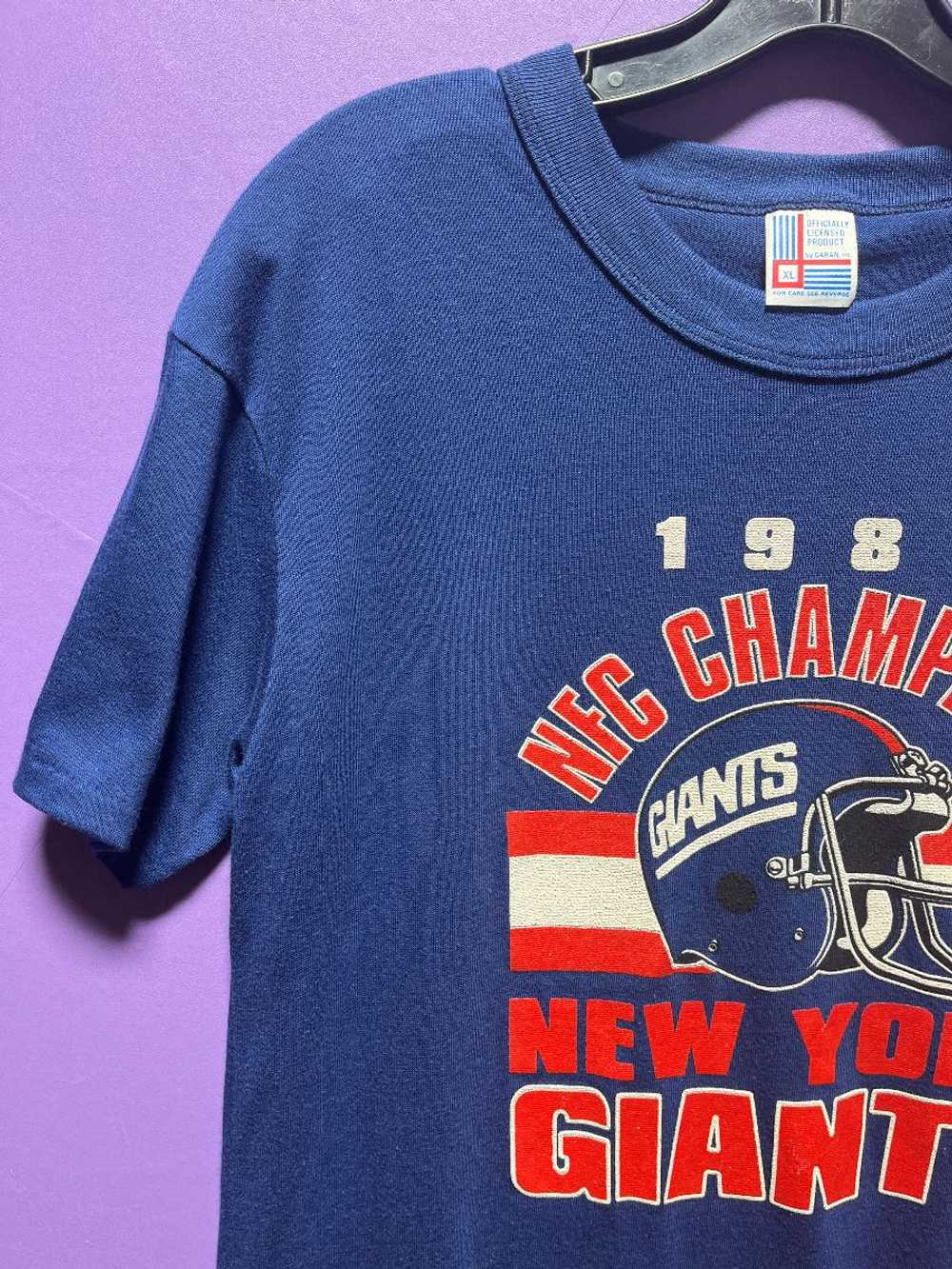1986 NFC CHAMPIONS NEW YORK GIANTS SINGLE STITCH … - image 3