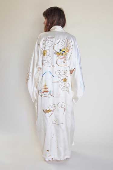 Embroidered Dragon Kimono