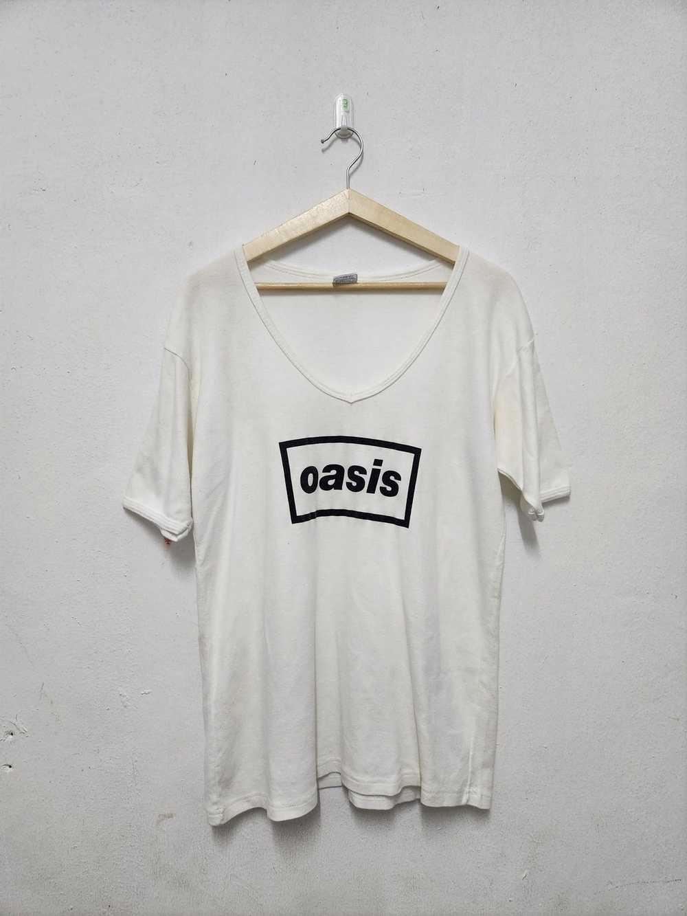 トップス90's OASIS ringer t-shirt
