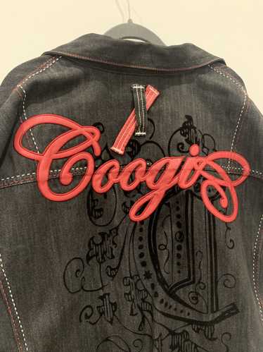 Coogi RARE vintage Coogi embroidered denim jacket