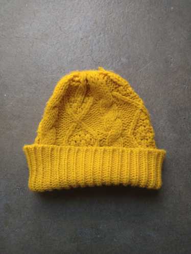 Forever 21 Forever 21 Beanie Yellow Cable Knit Hat