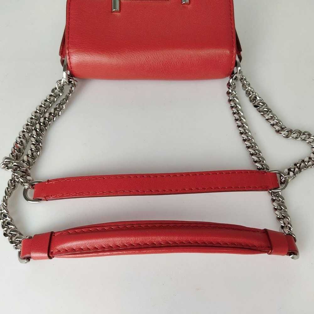 Tod's Tod's Double T shoulder bag in red leather … - image 7