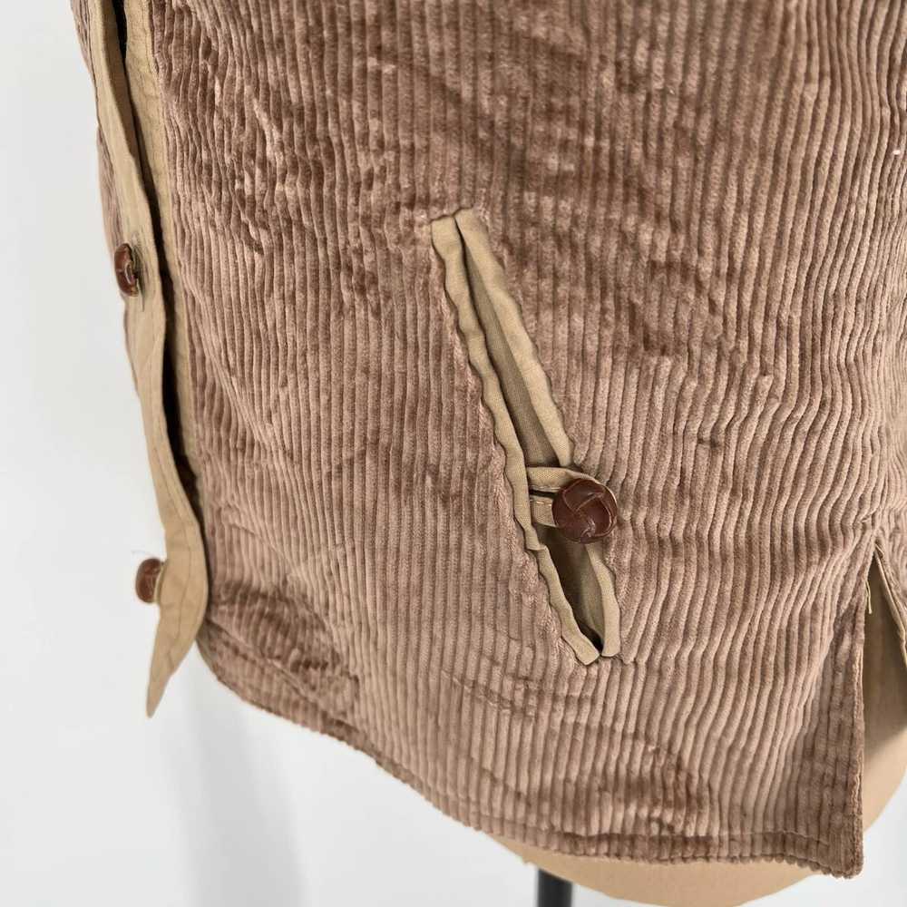 Vintage VINTAGE Paula Saker Vest Size 8 Tan 80s C… - image 5