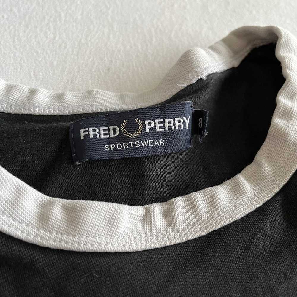 Fred Perry Fred Perry Sportswear black tee T-shir… - image 4