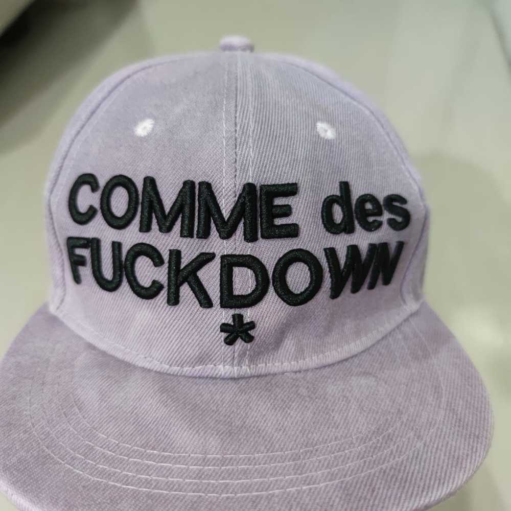 Comme Des Fuck Down COMME Des FUCKDOWN Purple Hat - image 4