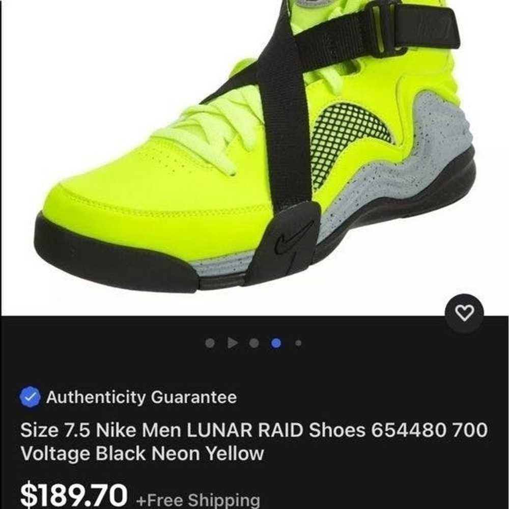Nike Nike ‘LUNAR RAID’ Volt Sneakers Size 10 - image 12