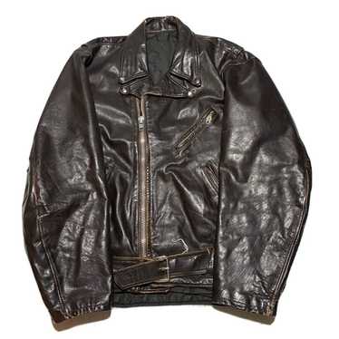 men's 50s leather jacket - Gem