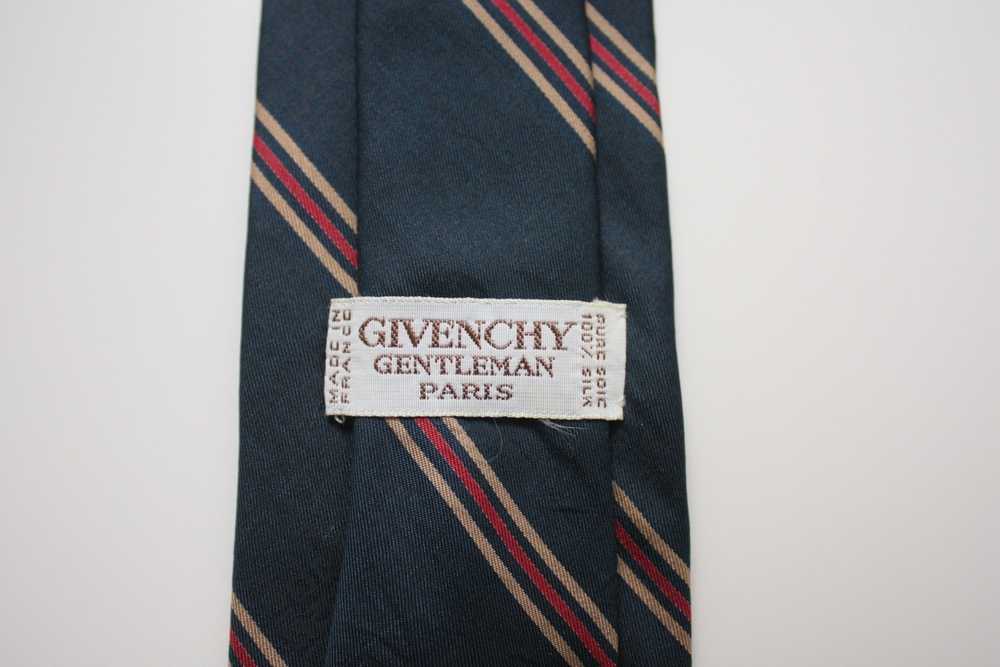 Givenchy Givenchy Gentleman Paris Navy Silk Tie M… - image 3
