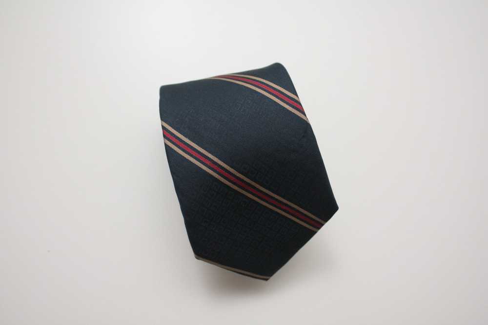 Givenchy Givenchy Gentleman Paris Navy Silk Tie M… - image 4