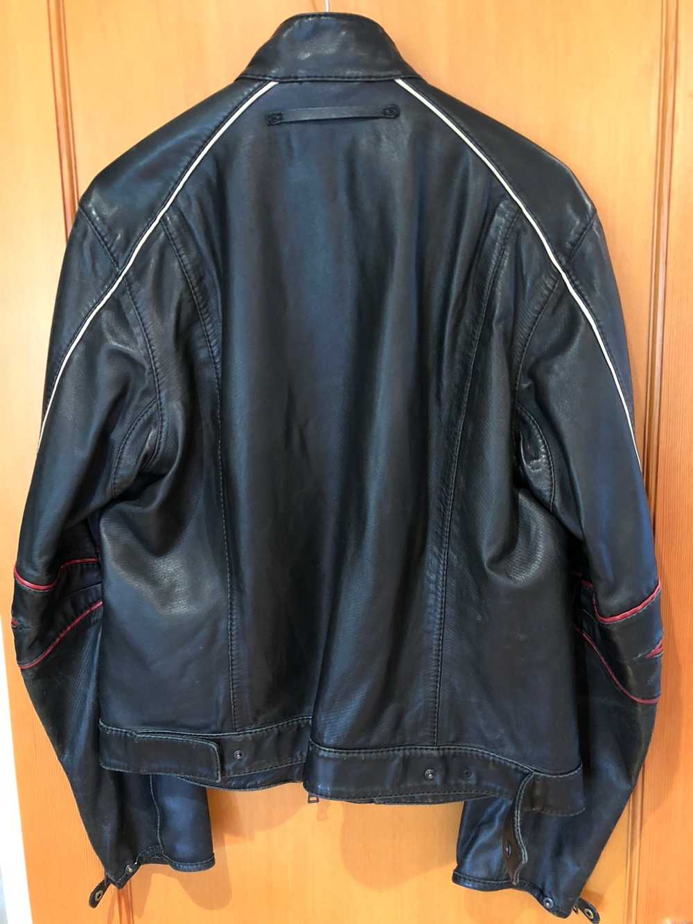 Prada Leather Motorcycle Jacket - image 2