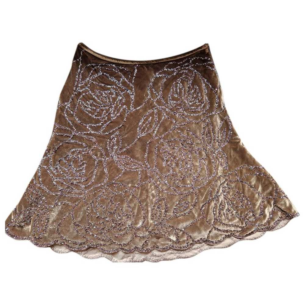 Ralph Lauren Velvet mid-length skirt - image 1