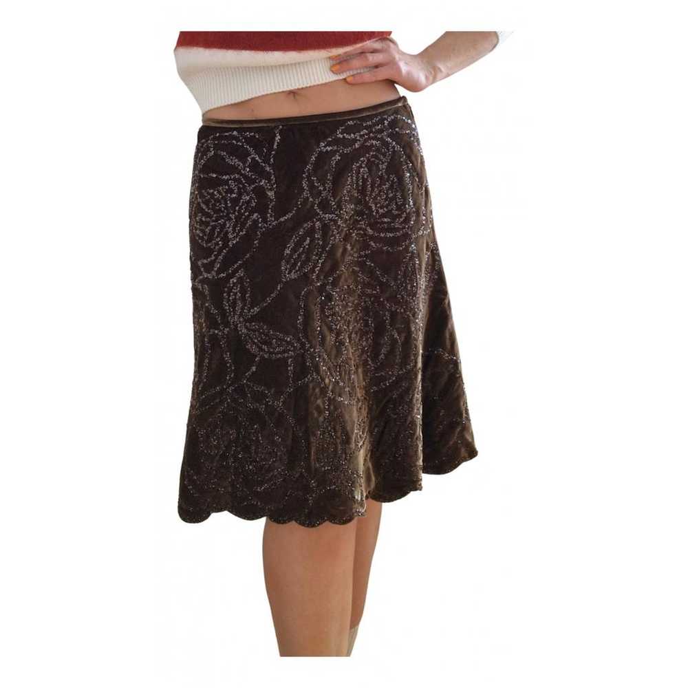Ralph Lauren Velvet mid-length skirt - image 2