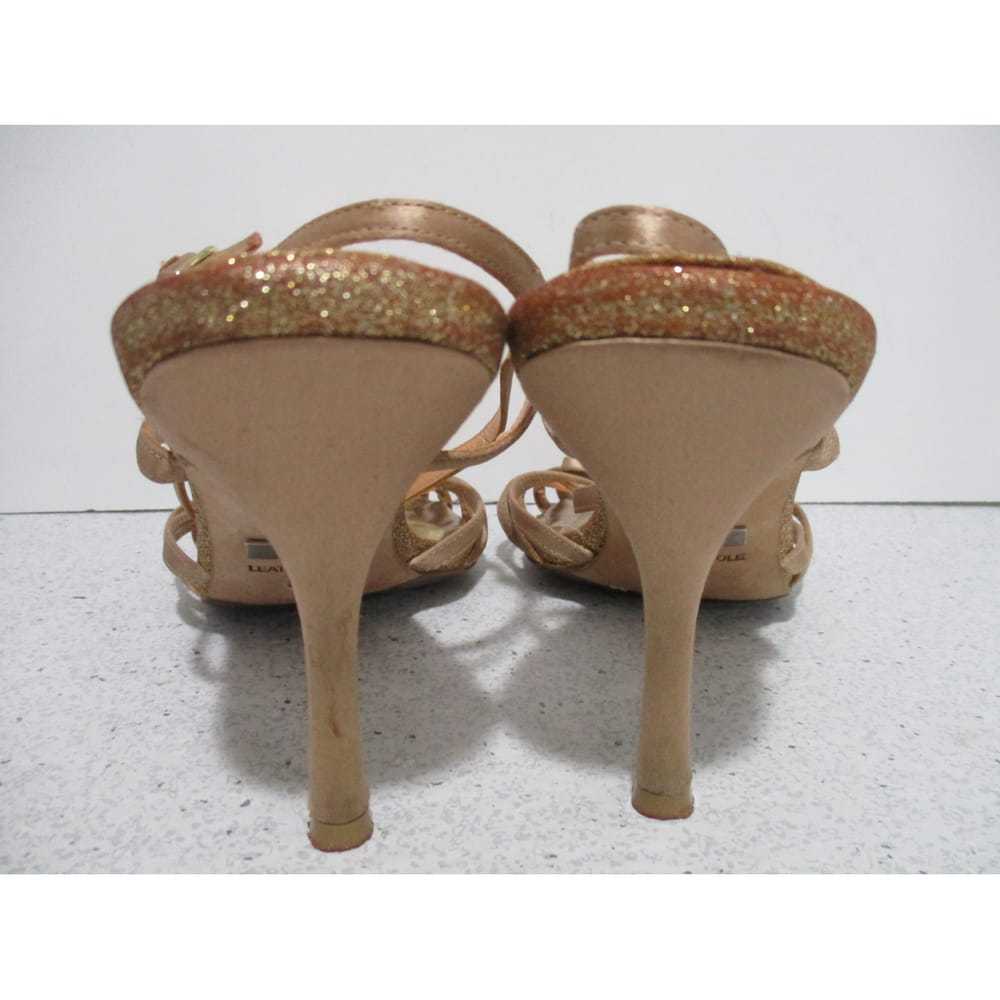 Badgley Mischka Glitter sandals - image 3