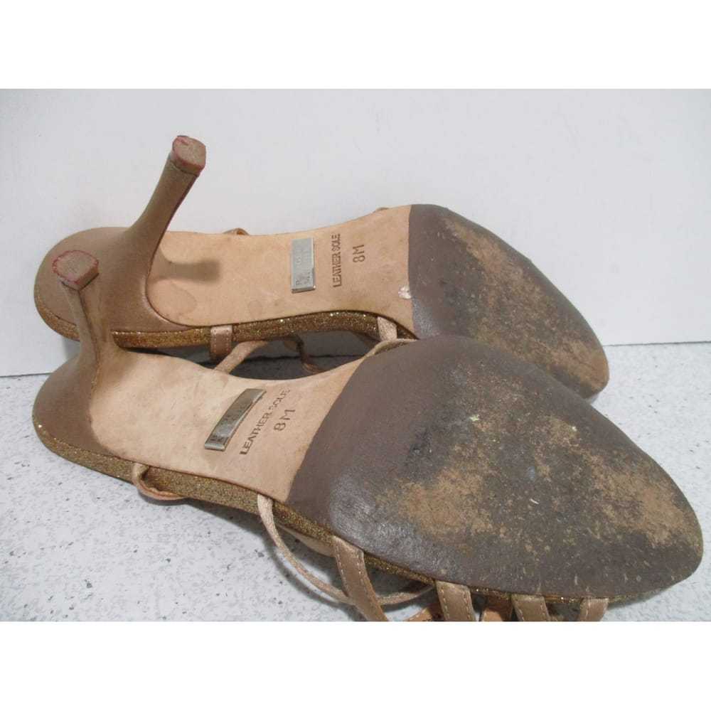 Badgley Mischka Glitter sandals - image 7