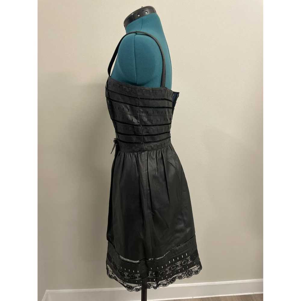 Class Cavalli Leather mid-length dress - image 4