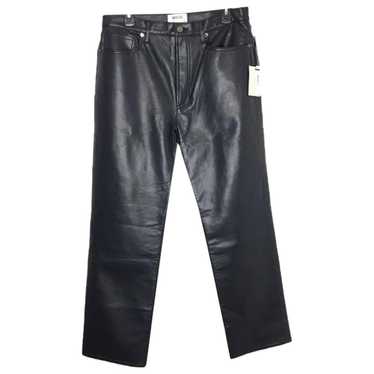 Agolde Leather trousers - image 1