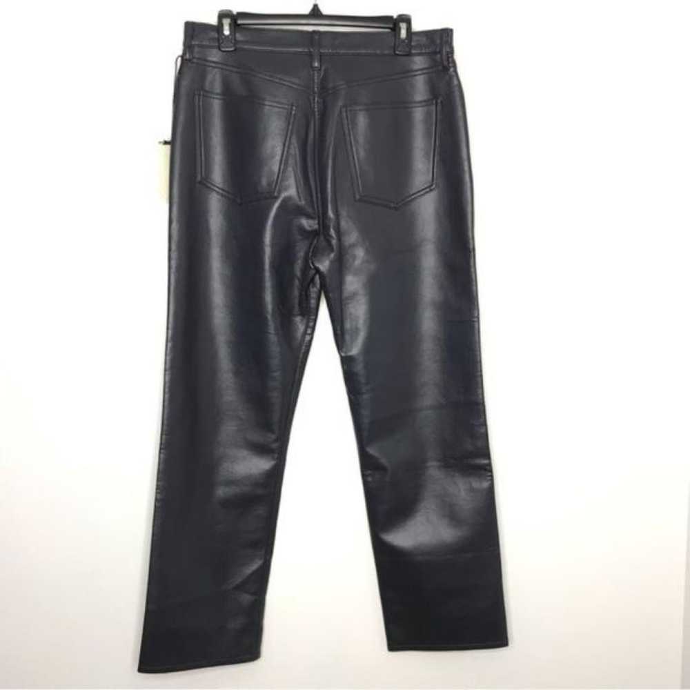 Agolde Leather trousers - image 8