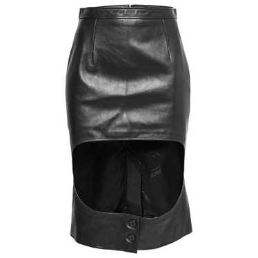 Burberry Leather skirt
