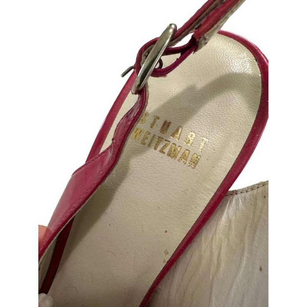 Stuart Weitzman Patent leather sandals - image 7