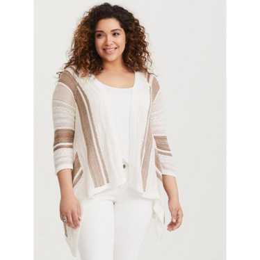 Other Torrid 4X Open Front Pointelle Knit Cardigan