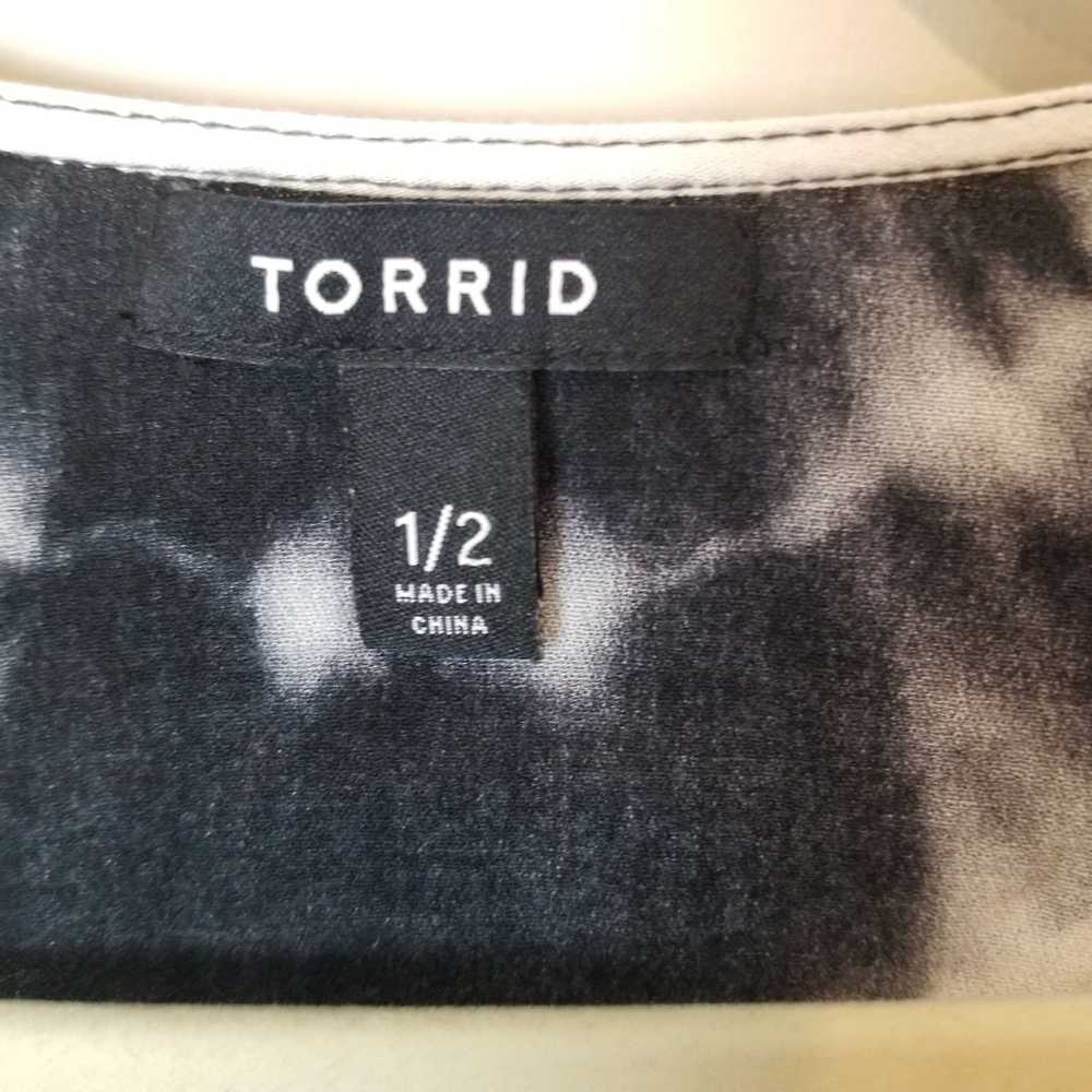 Other Torrid 1/2X Tie-Dye Open Front 3/4 Sleeves … - image 6
