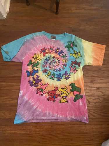 Liquid Blue Grateful Dead Tie Dye Bear Spiral 1995