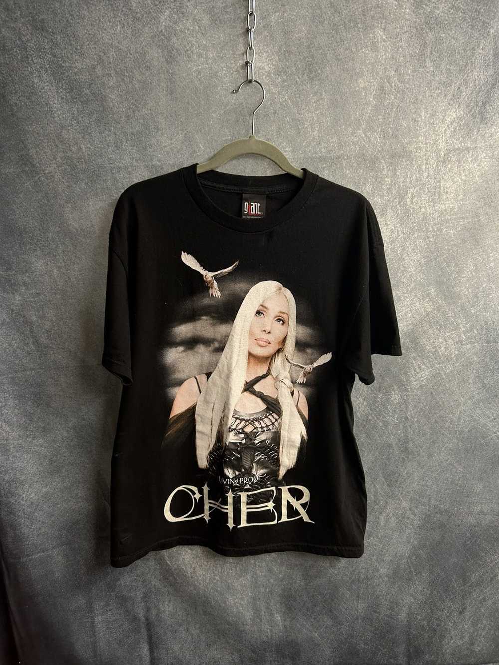 Band Tees × Made In Usa × Vintage 2003 Cher Livin… - image 1