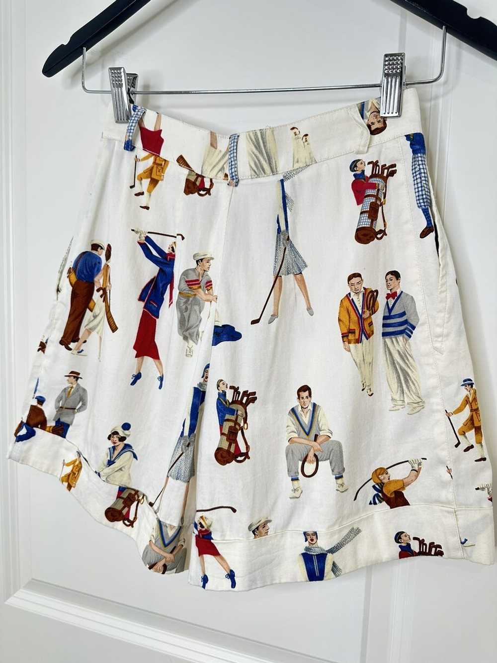 Les Copains Les Copains Vintage cotton shorts - image 2