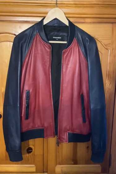 Dsquared2 Dsquared2 leather jacket
