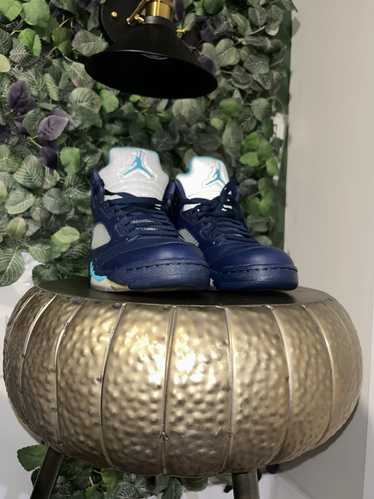 Jordan 5 pre on sale grape on feet