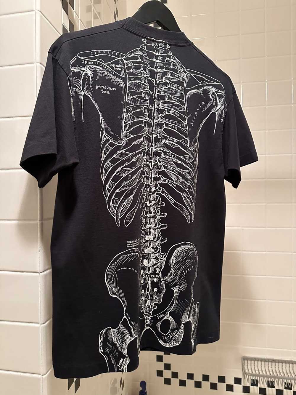 Vintage Vintage 1978 Leslie Arwin skeleton t-shirt - image 12