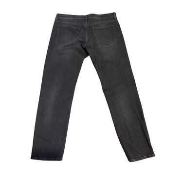 Hugo Men's Tapered-Fit Jeans in jaglion-print Rigid Denim - Black - Size 36