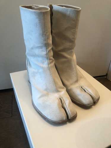 White tabi boots - Gem