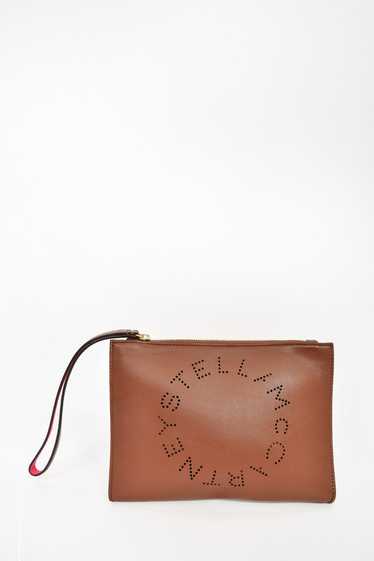 Stella McCartney Brown Vegan Leather Perforated Wr