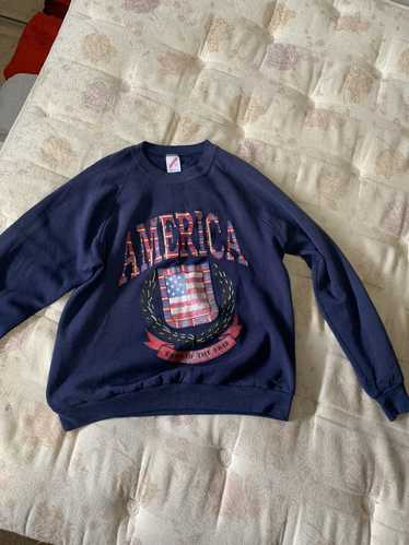 Jerzees × Streetwear × Vintage Vintage AMERICA Sw… - image 1