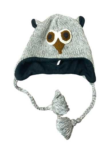 Handmade × Hat × Streetwear Handmade Wool Owl Bean