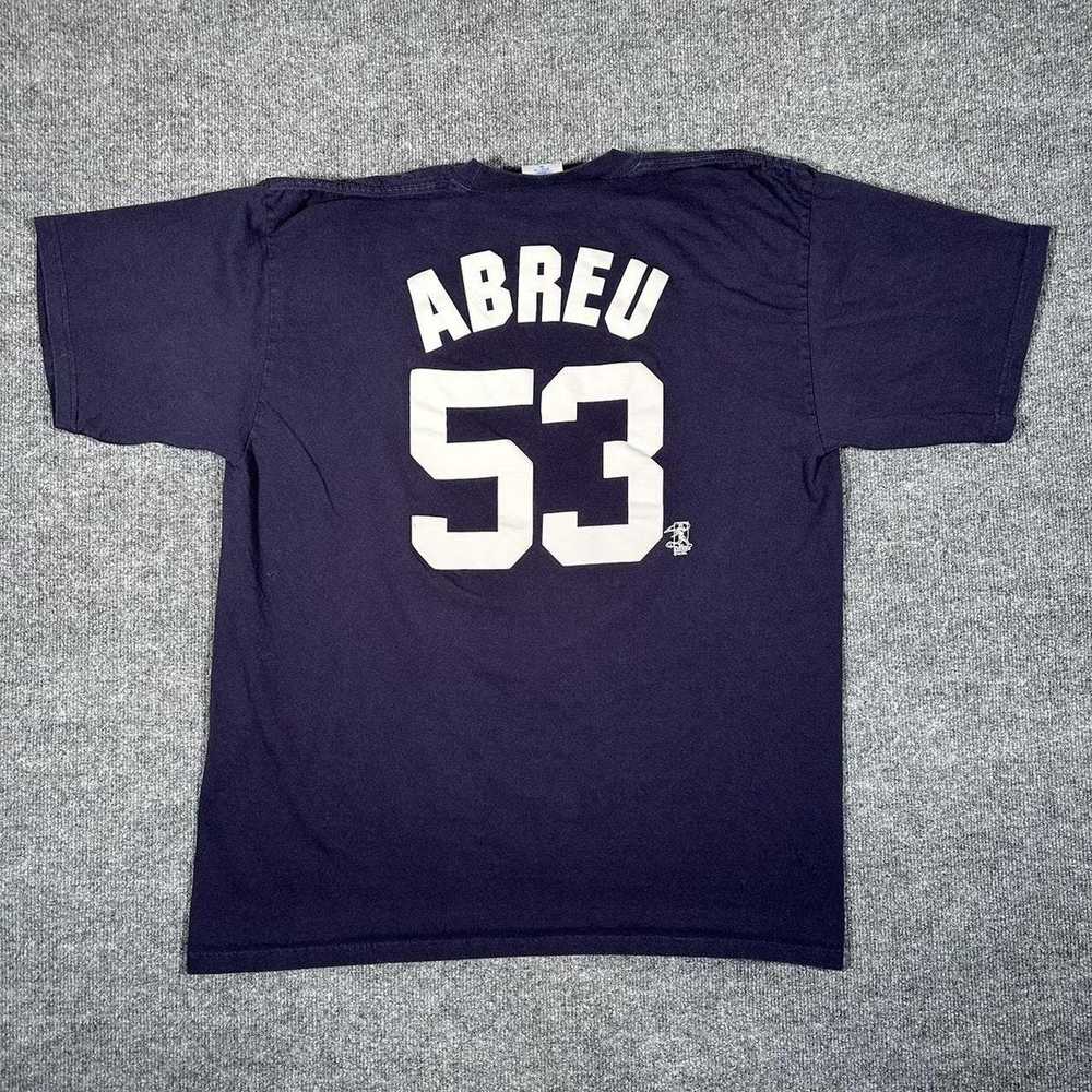 MLB × Vintage vintage navy new york yankees abreu… - image 3