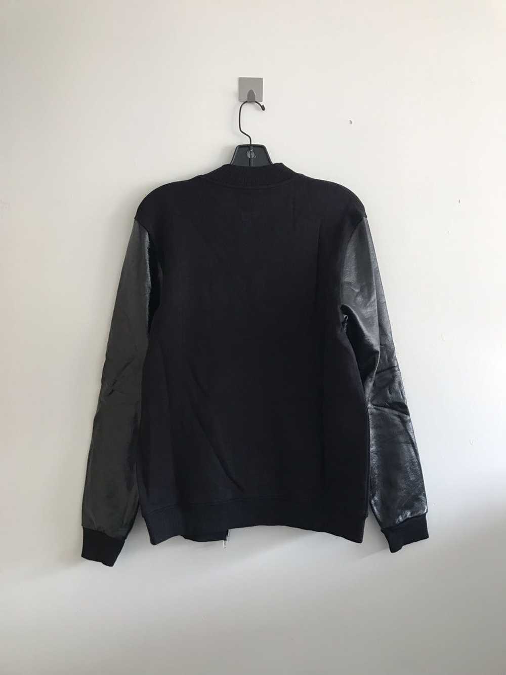 Saint Laurent Paris Hedi SLP Leather Sleeve Jacket - image 3