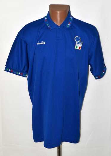 Diadora ITALY 1992/1993 HOME SHIRT JERSEY DIADORA 