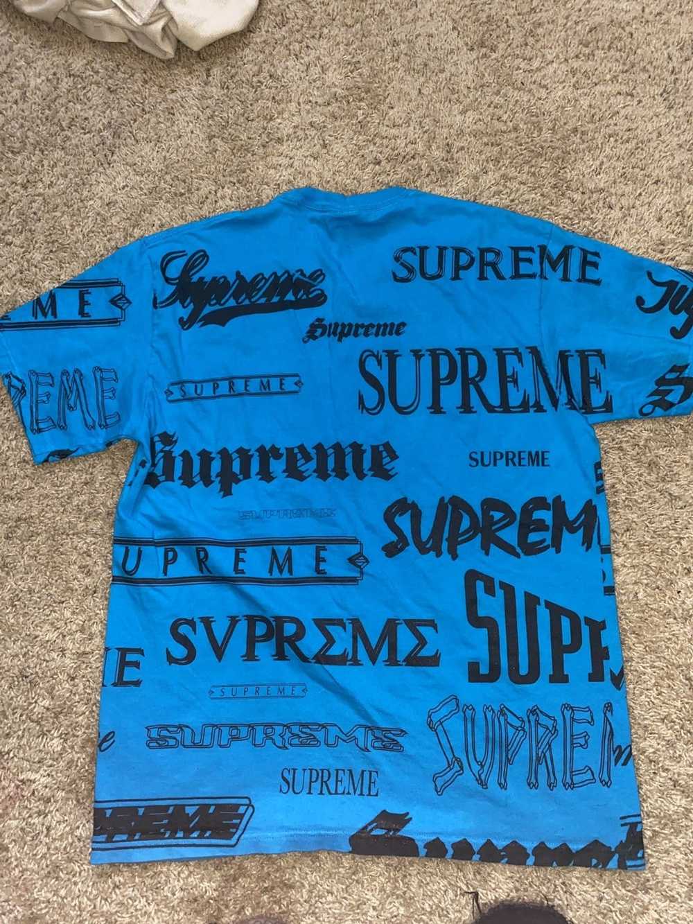 Supreme SUPREME ALL OVER T SHIRT - image 2