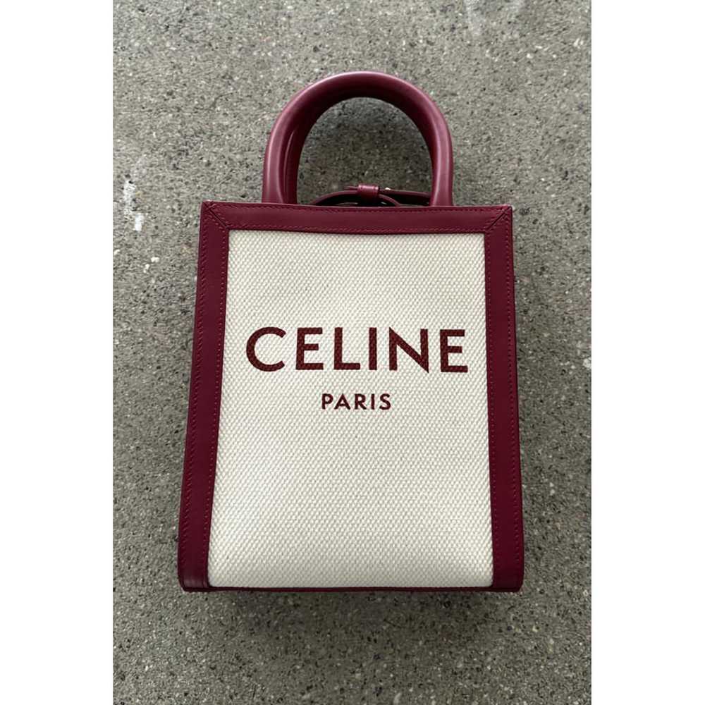 Celine Cabas Vertical cloth tote - image 4