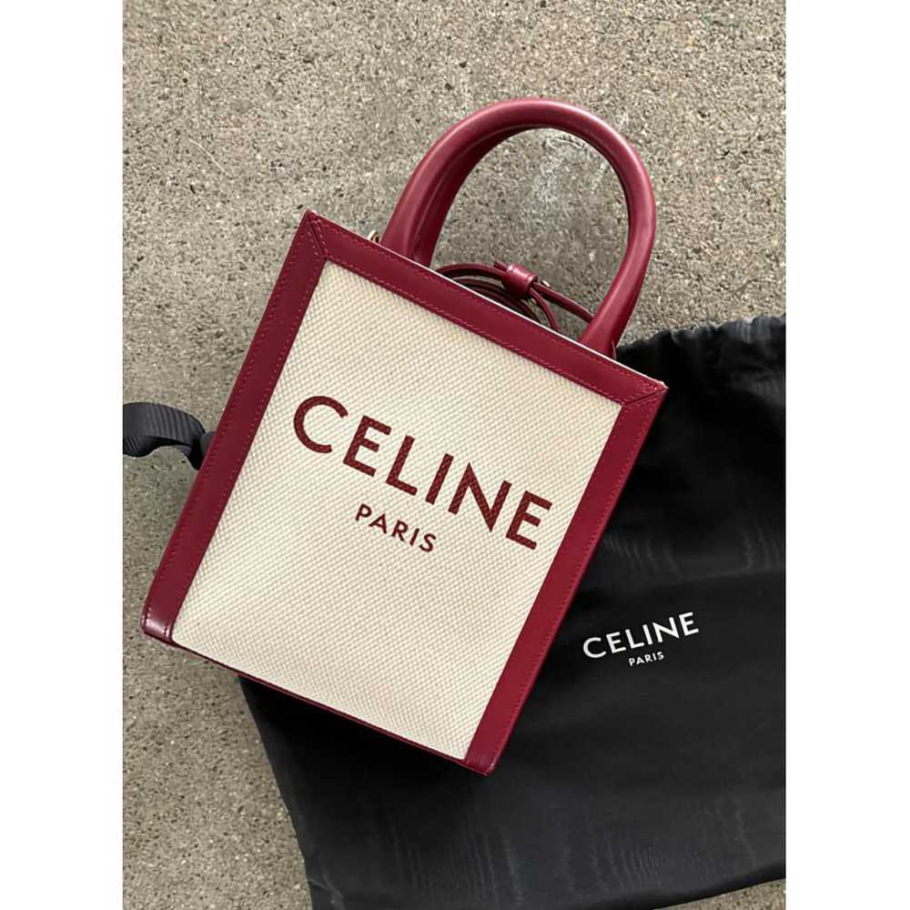 Celine Cabas Vertical cloth tote - image 5