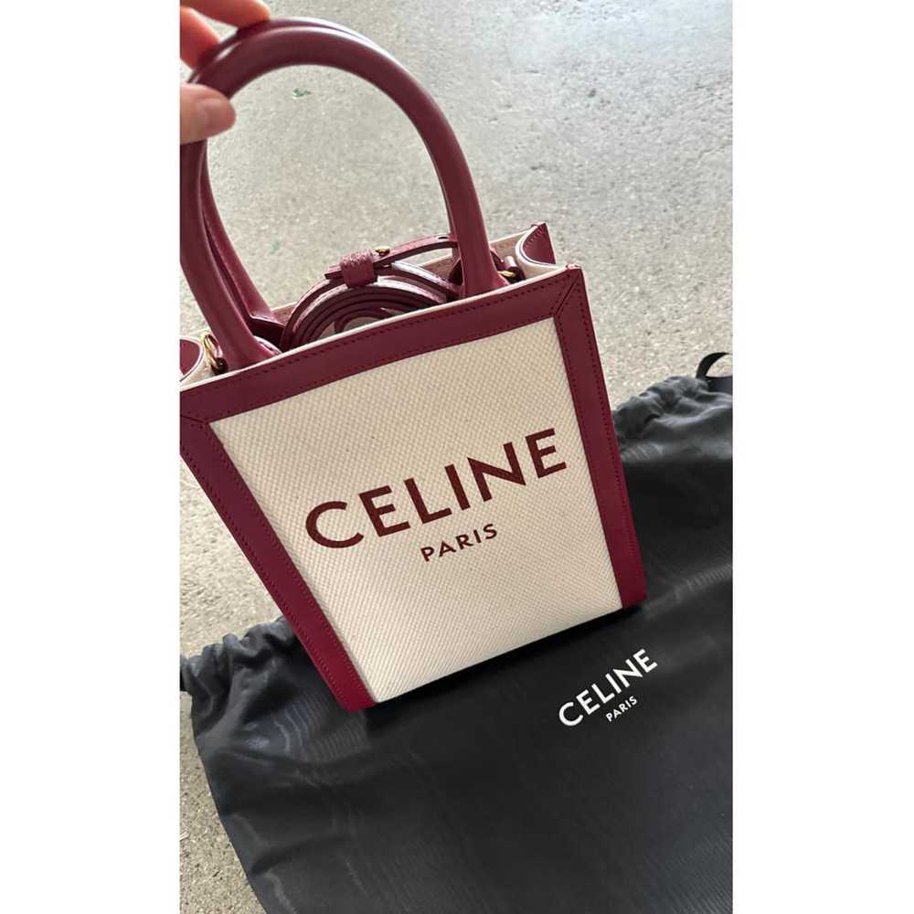 Celine Cabas Vertical cloth tote - image 6