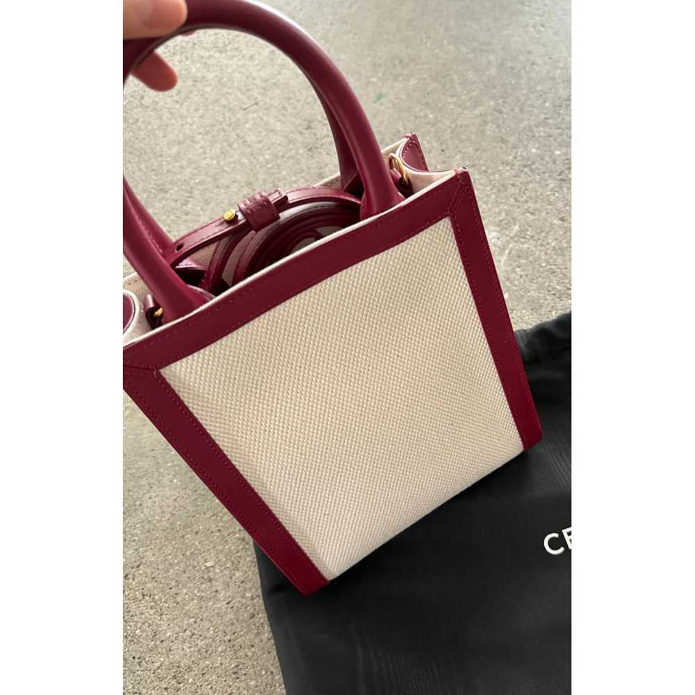 Celine Cabas Vertical cloth tote - image 7