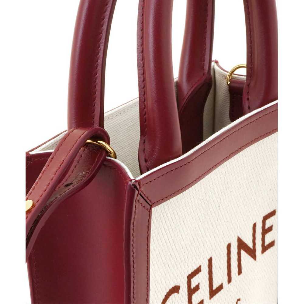 Celine Cabas Vertical cloth tote - image 9