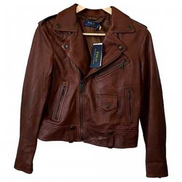 Polo Ralph Lauren Leather biker jacket - image 1