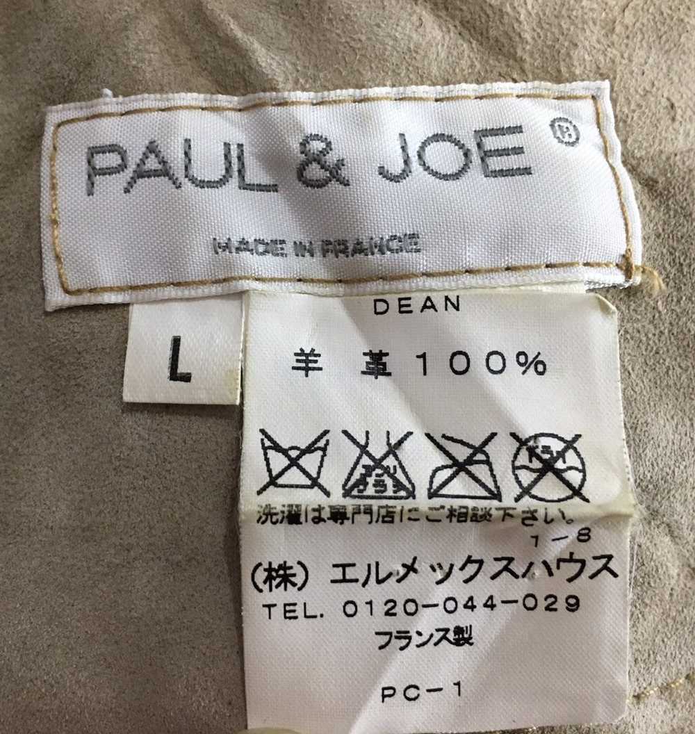 Paul And Joe Paul & Joe Leather Jacket Distressed - image 11